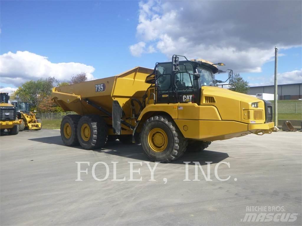 CAT 735-04 Csuklósdömperek