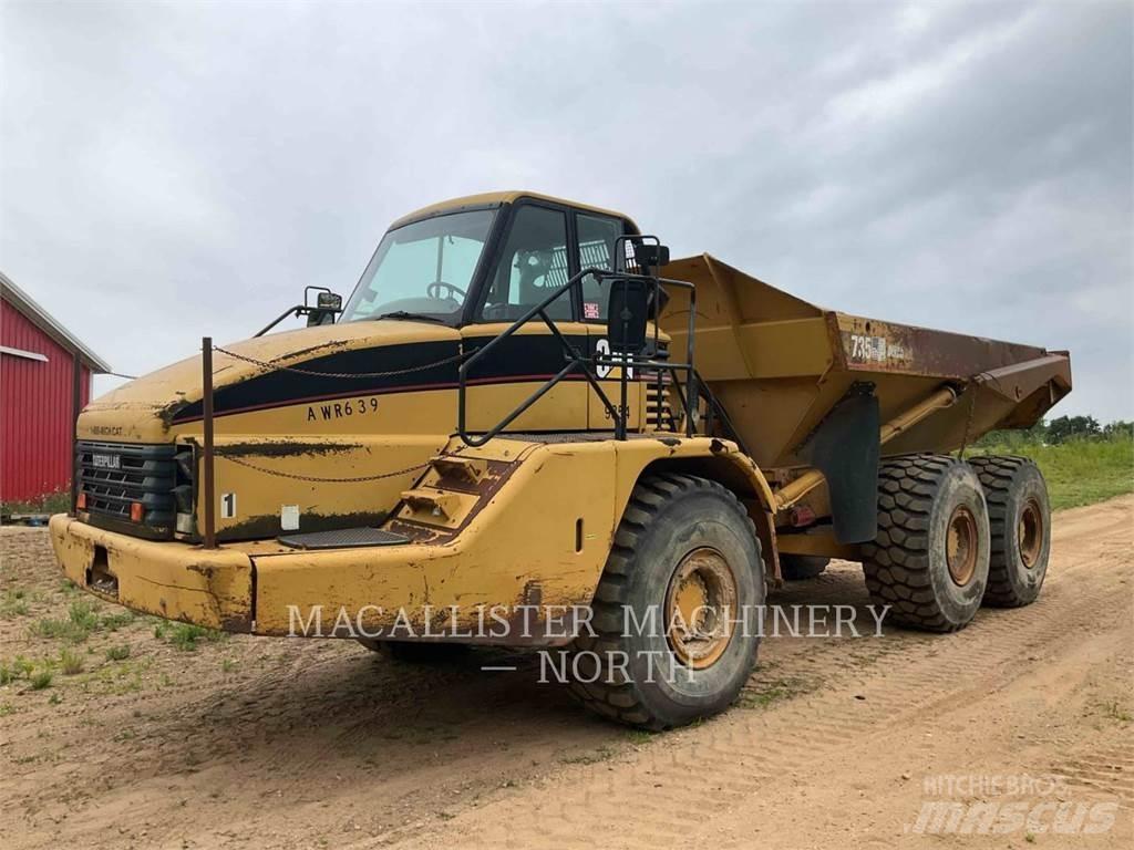 CAT 735 (OLD) Csuklósdömperek