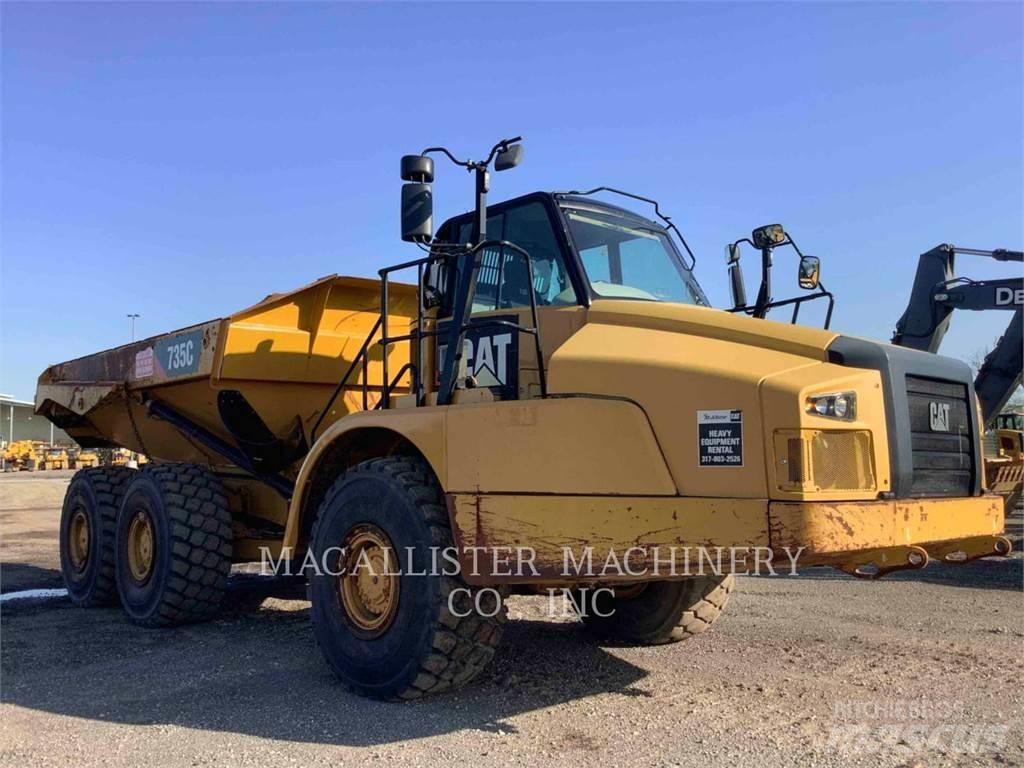 CAT 735C Csuklósdömperek