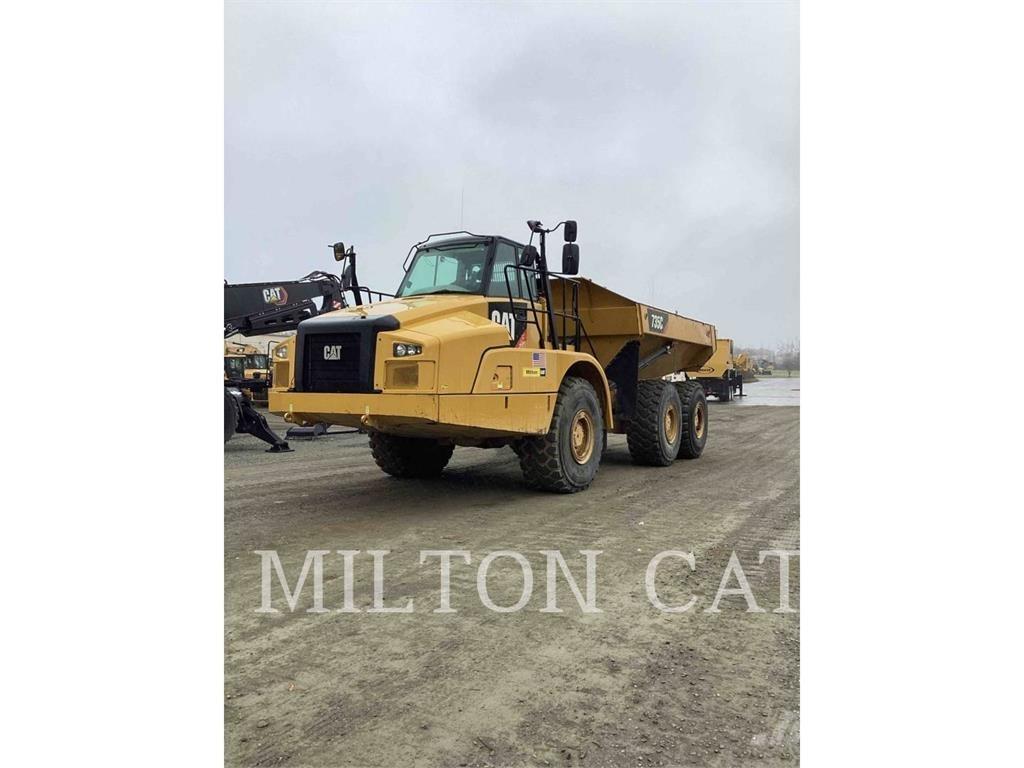 CAT 735C Csuklósdömperek