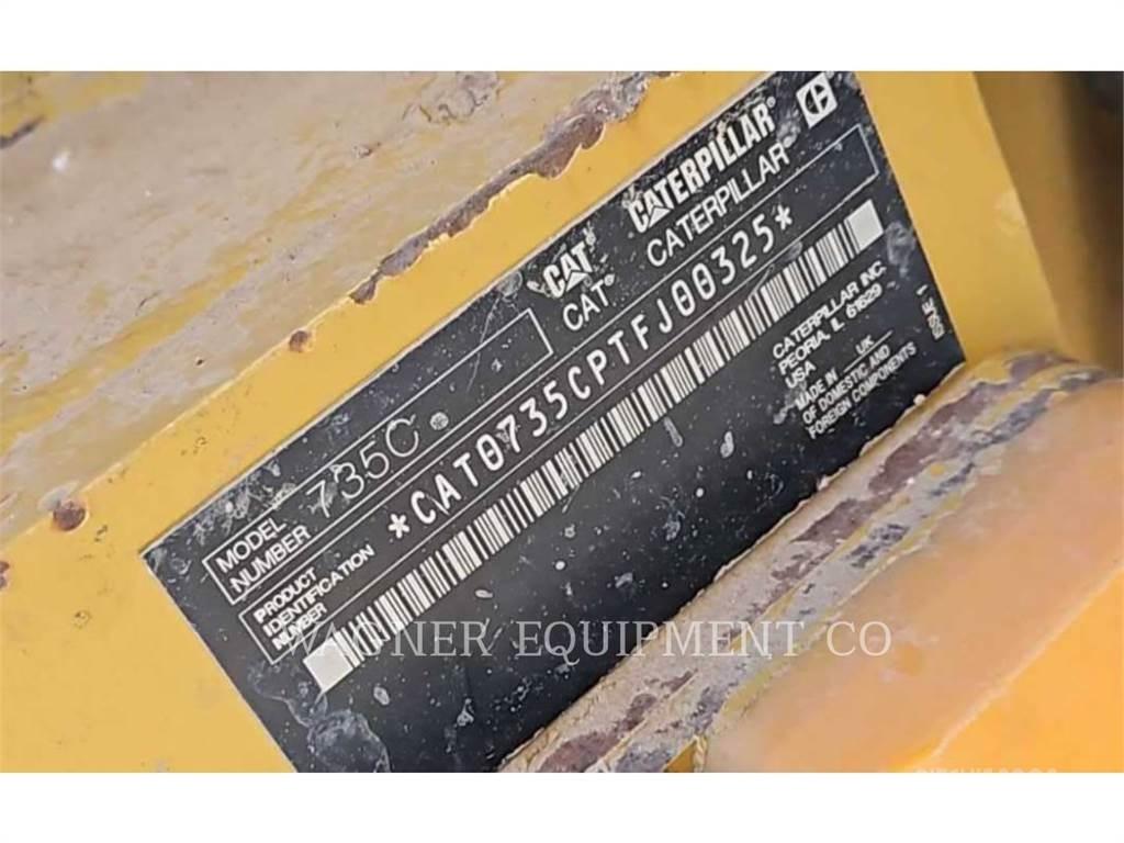 CAT 735C Csuklósdömperek