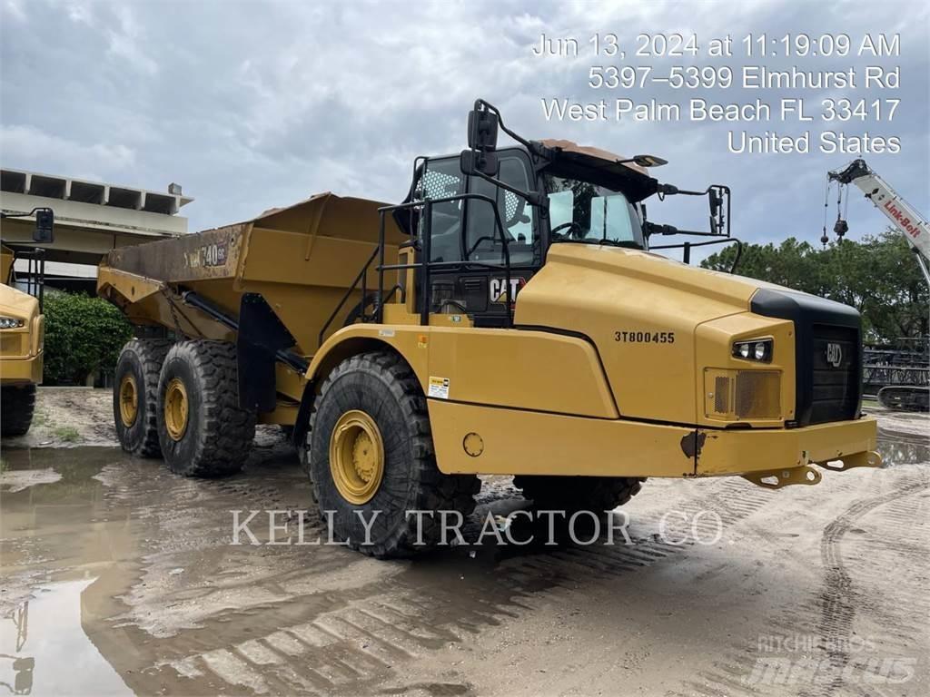 CAT 740 Csuklósdömperek
