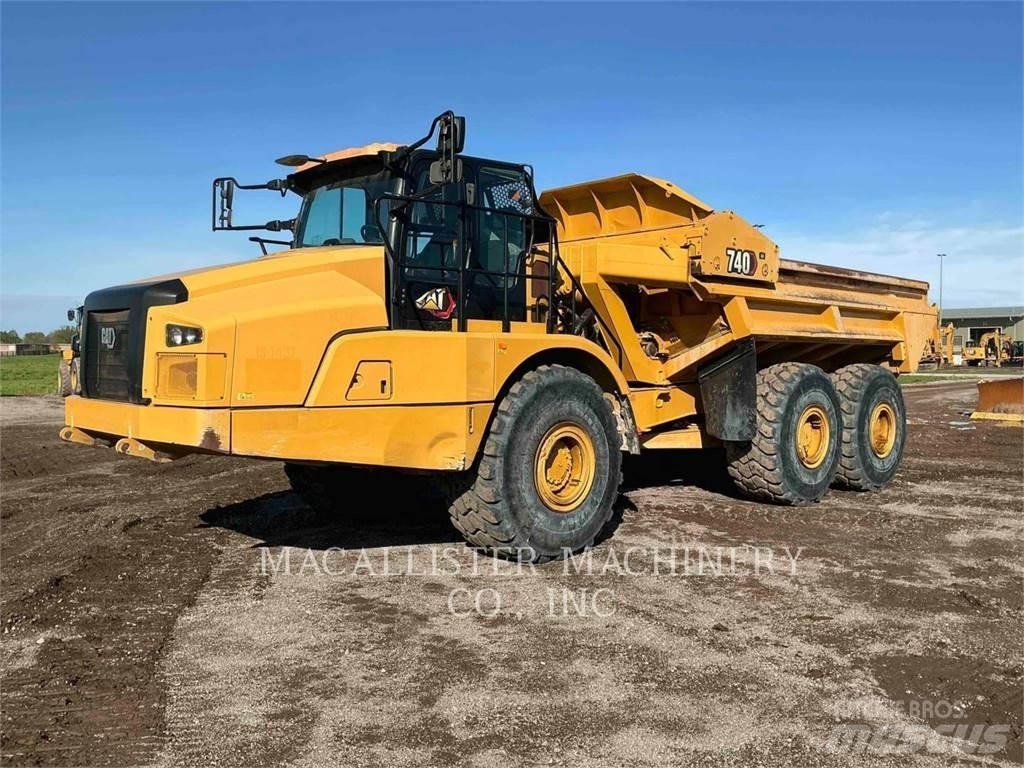 CAT 740 4EJ Csuklósdömperek