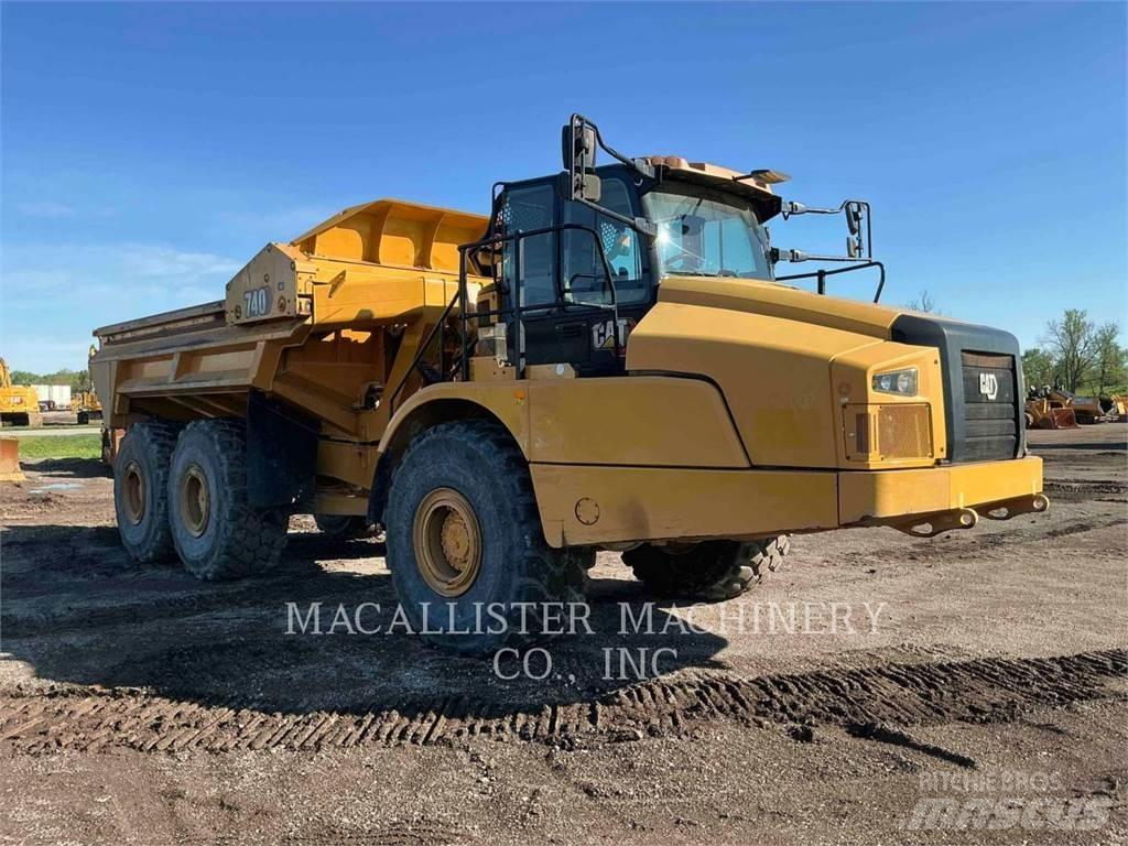 CAT 740 4EJ Csuklósdömperek