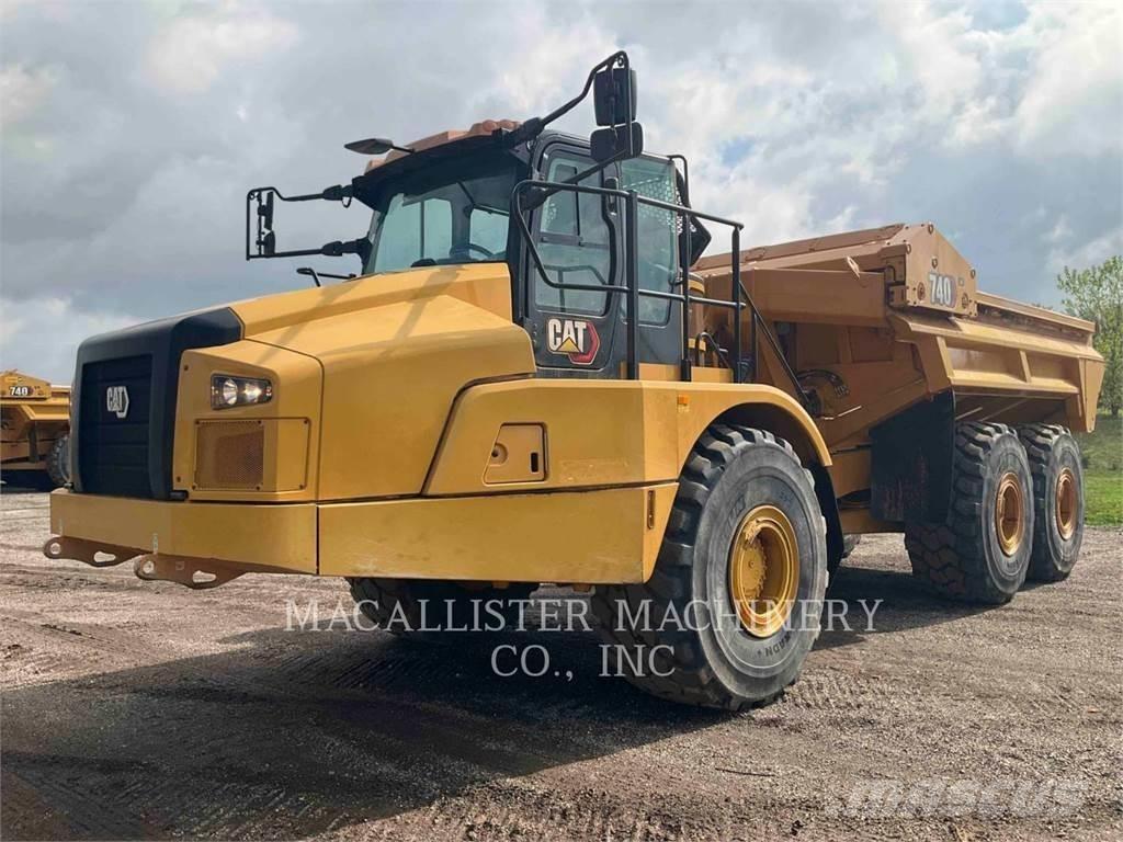 CAT 740 EJECTOR Csuklósdömperek