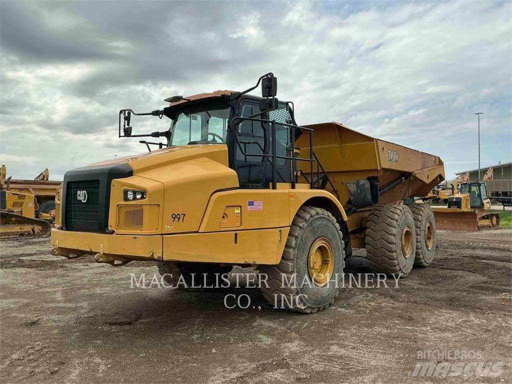 CAT 740 GC Csuklósdömperek