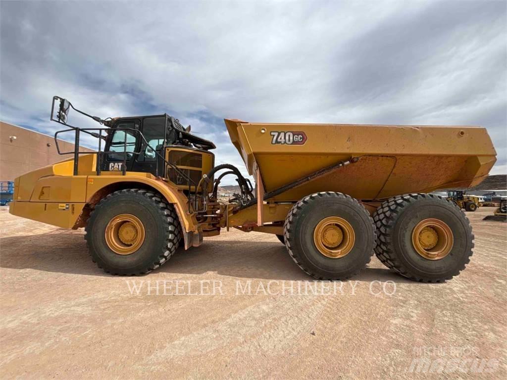 CAT 740 GC TG Csuklósdömperek