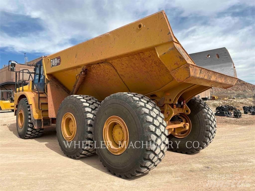 CAT 740 GC TG Csuklósdömperek