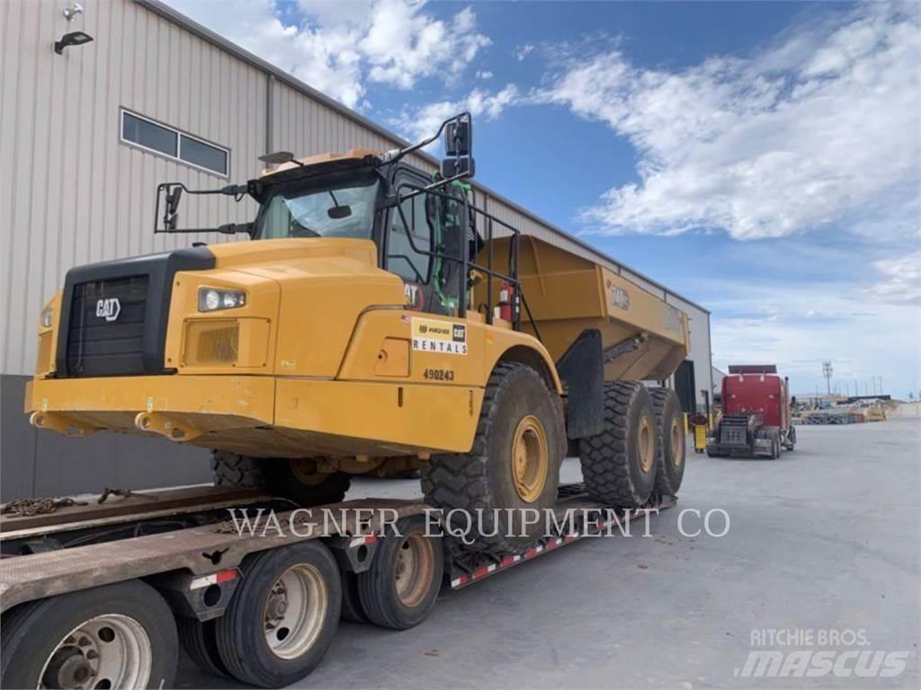 CAT 740GC Csuklósdömperek