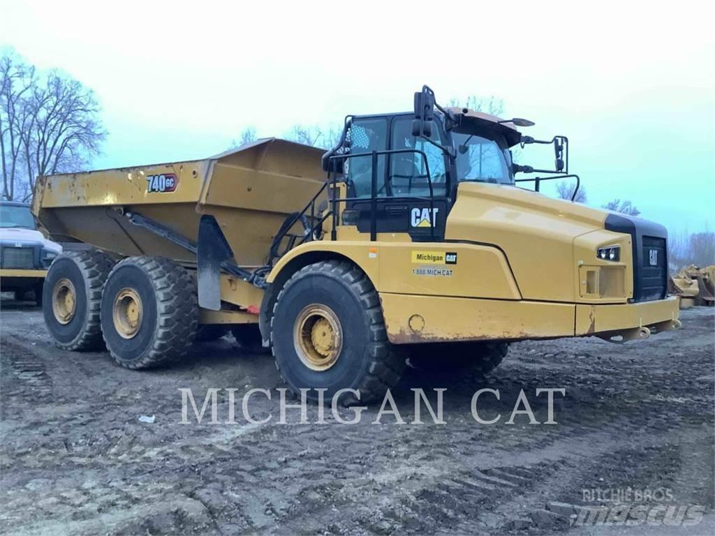 CAT 740GC Csuklósdömperek