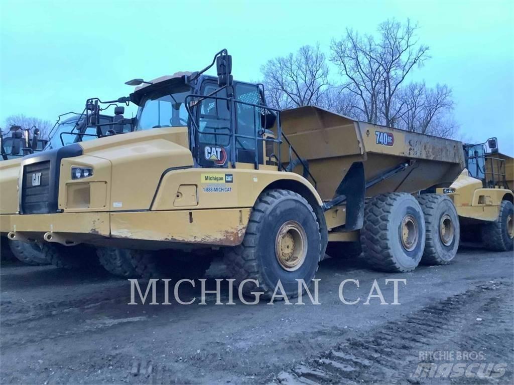 CAT 740GC Csuklósdömperek
