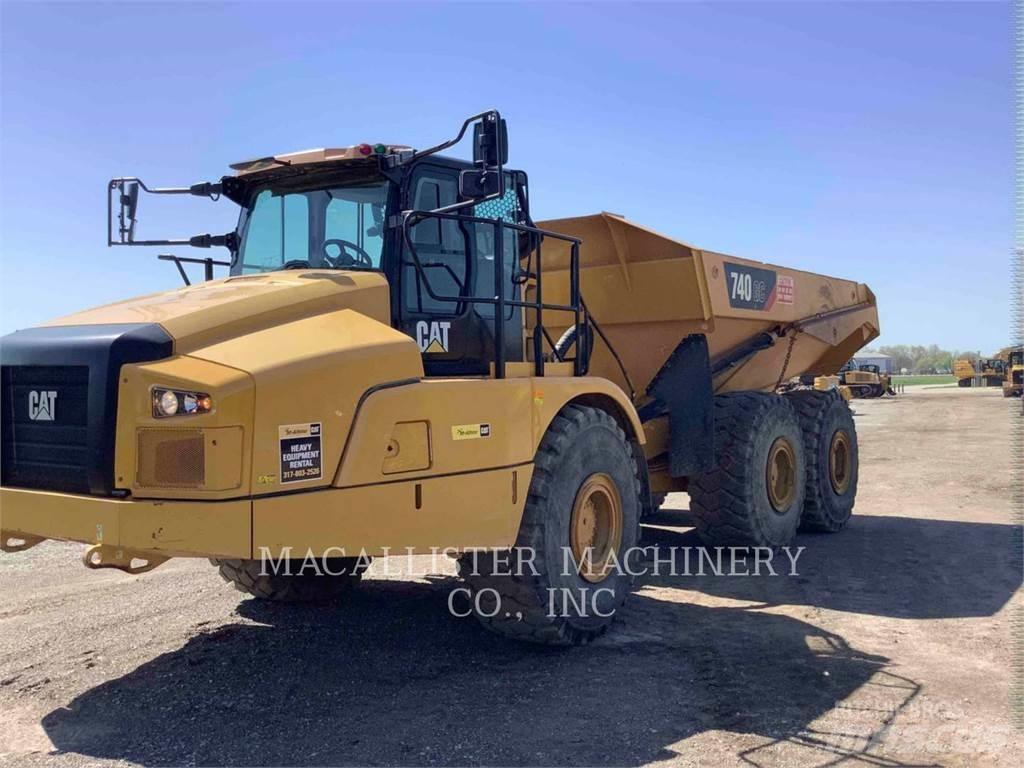 CAT 740GC Csuklósdömperek
