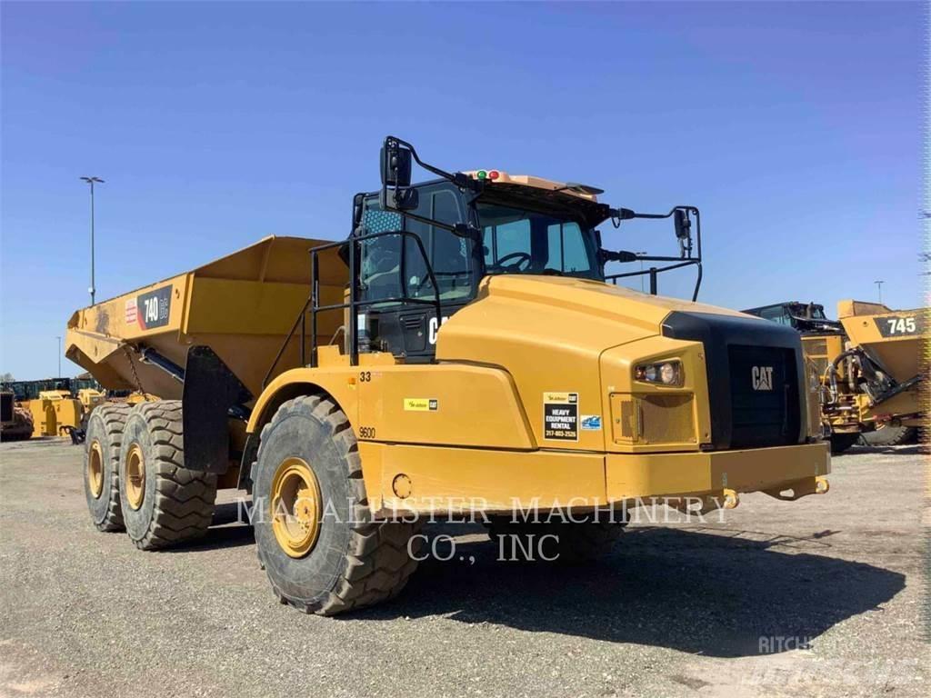 CAT 740GC Csuklósdömperek