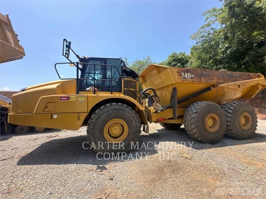 CAT 740GC Csuklósdömperek