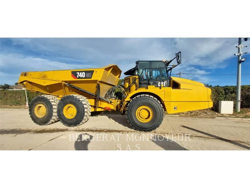 CAT 740GC Csuklósdömperek
