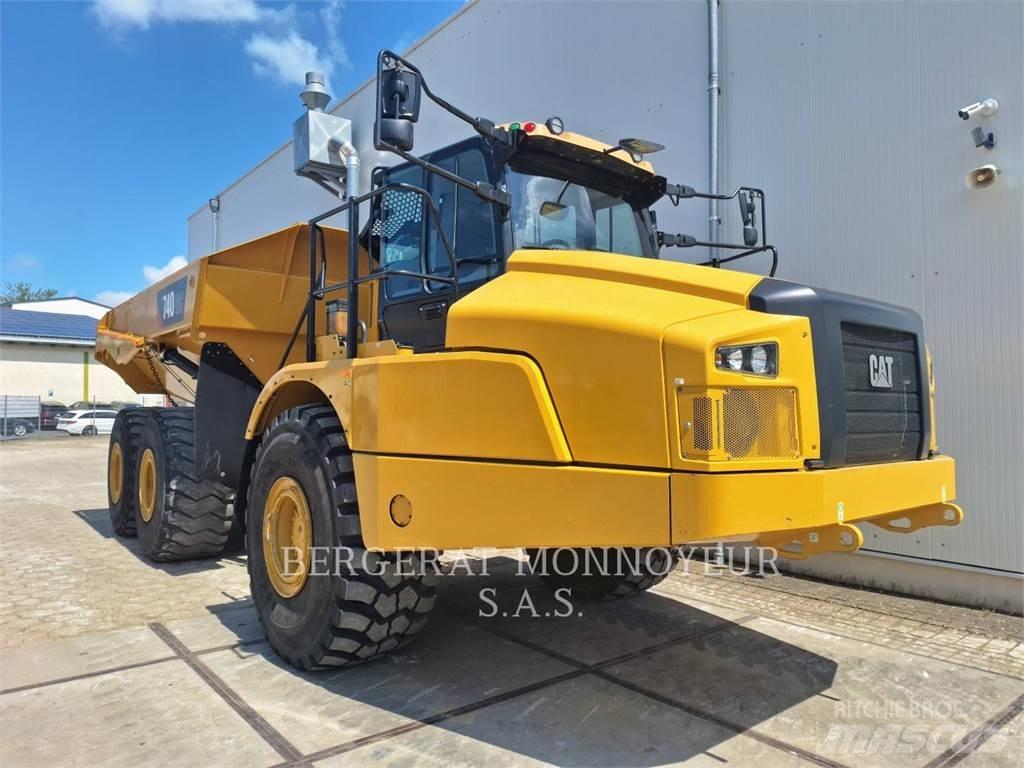 CAT 740GC Csuklósdömperek
