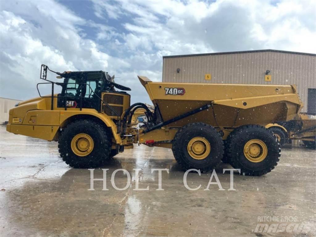 CAT 740GC Csuklósdömperek
