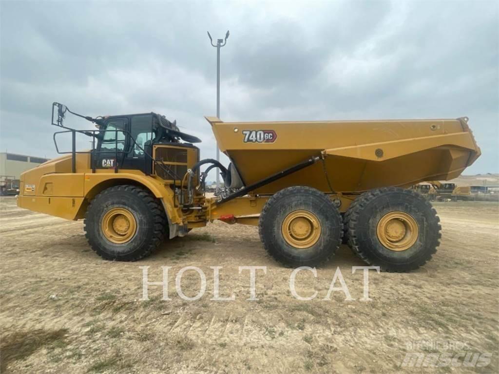 CAT 740GC Csuklósdömperek