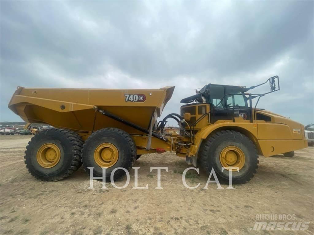 CAT 740GC Csuklósdömperek