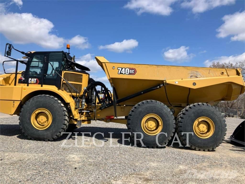 CAT 740GC Csuklósdömperek