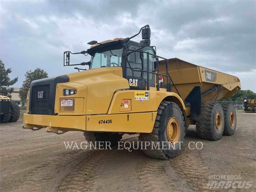 CAT 740GC Csuklósdömperek