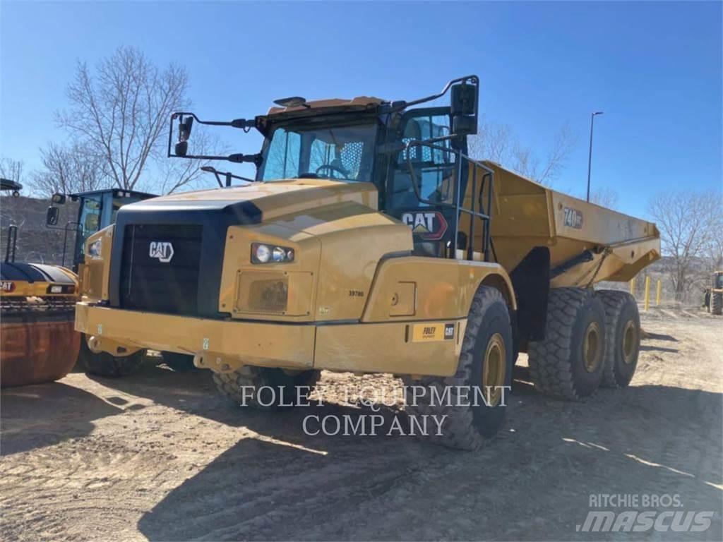 CAT 740GC-04 Csuklósdömperek