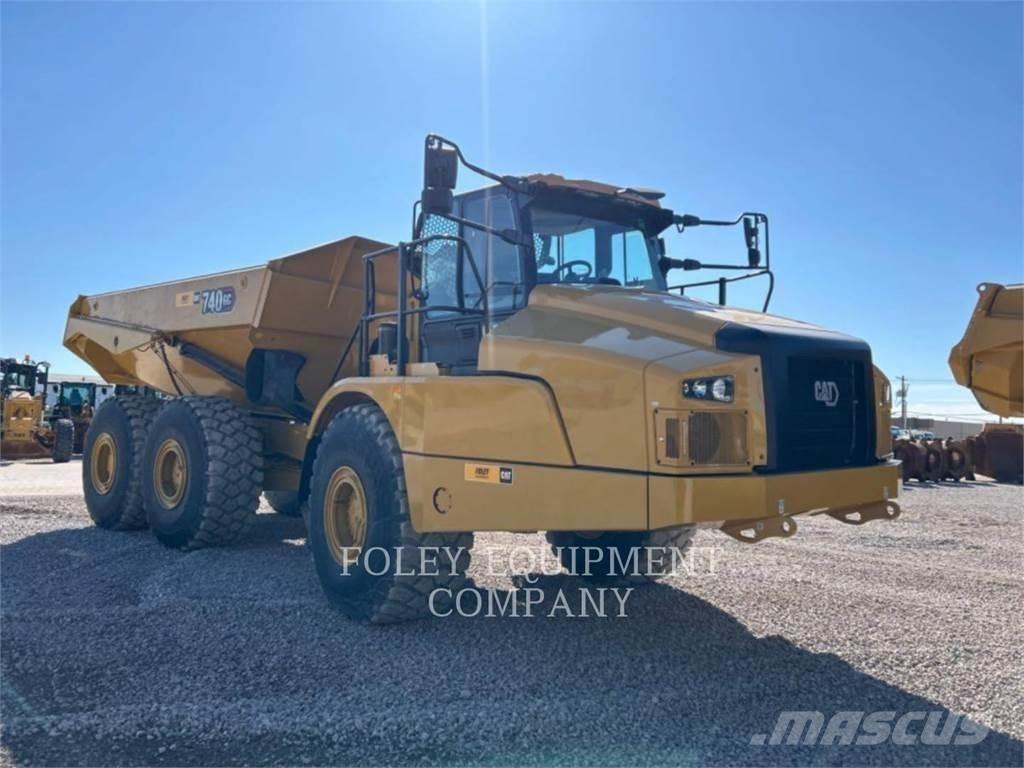 CAT 740GC-04 Csuklósdömperek