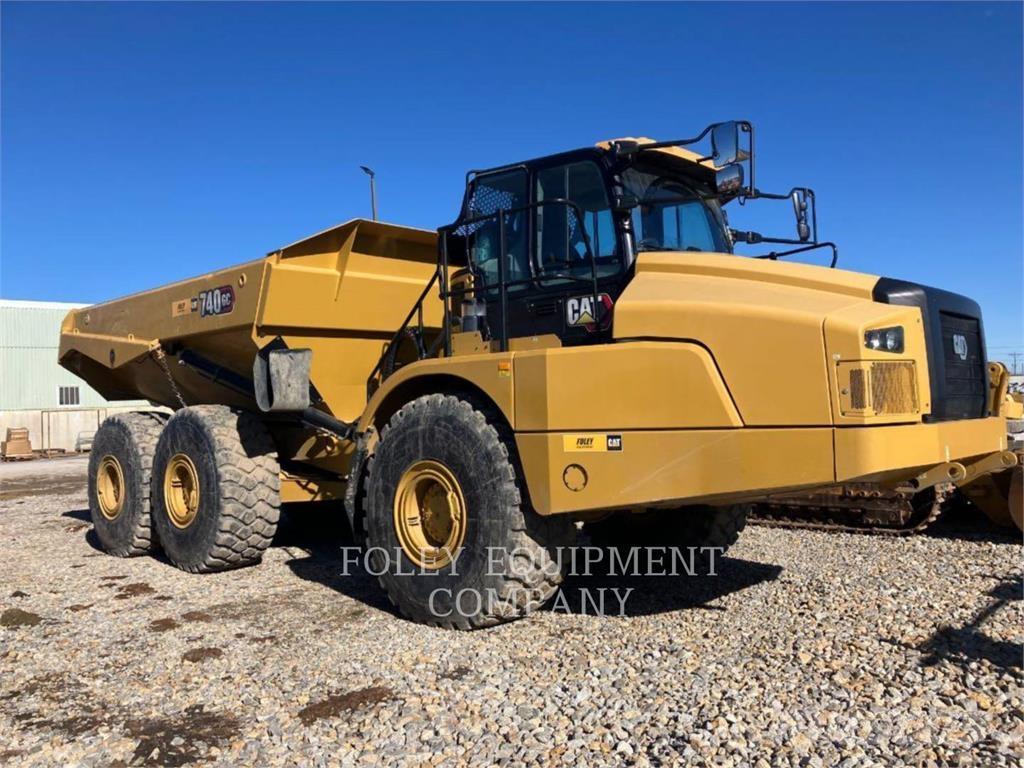CAT 740GC-04 Csuklósdömperek