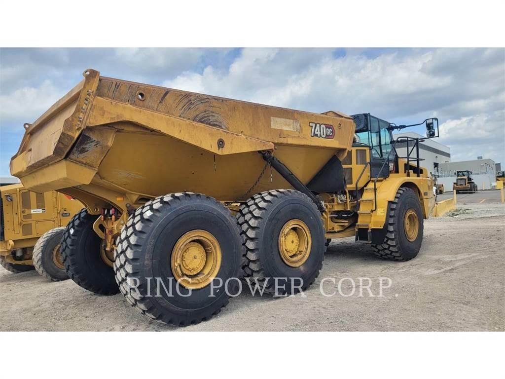 CAT 740GCTG Csuklósdömperek