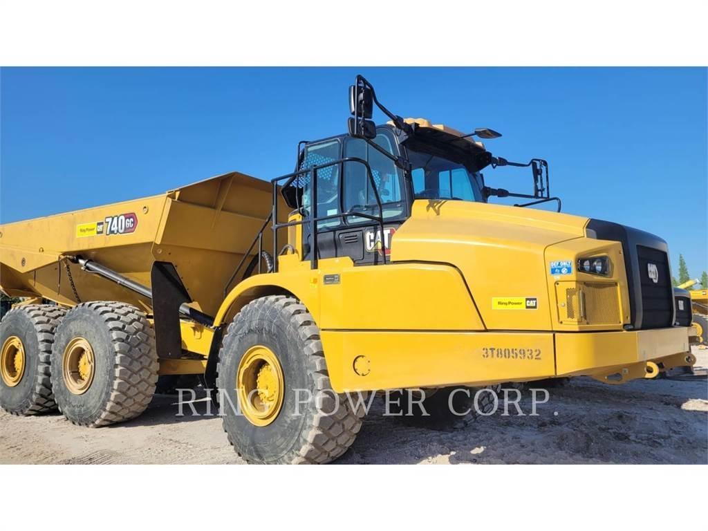 CAT 740GCTG Csuklósdömperek