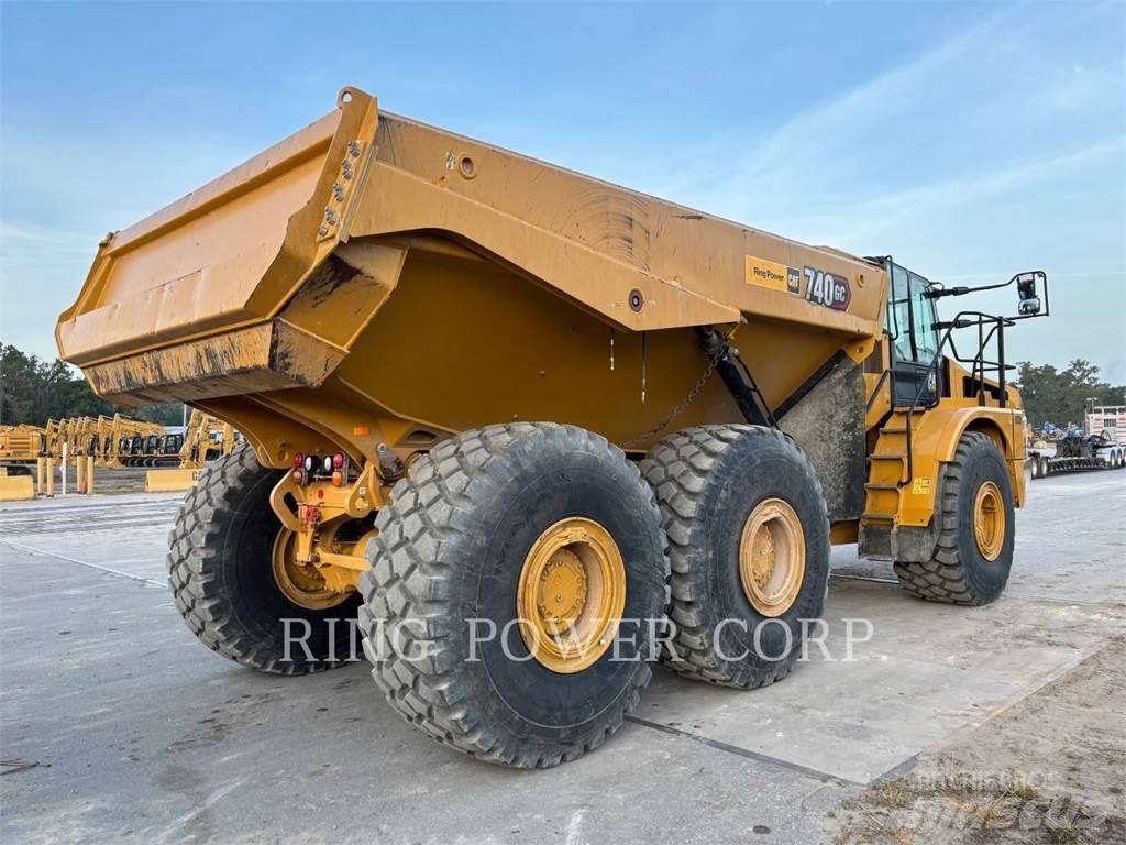 CAT 740GCTG Csuklósdömperek