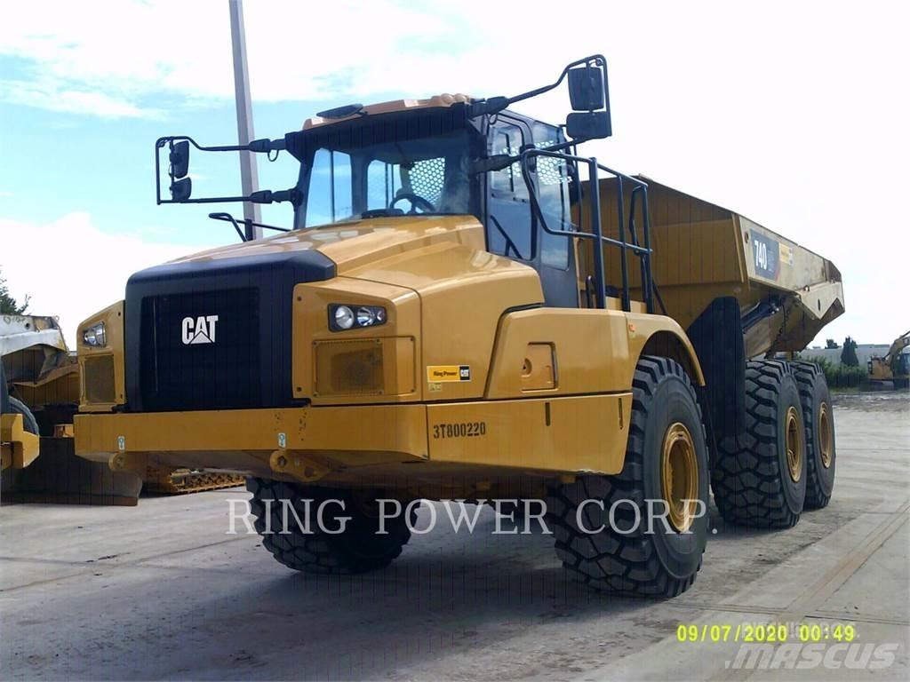 CAT 740GCTG Csuklósdömperek