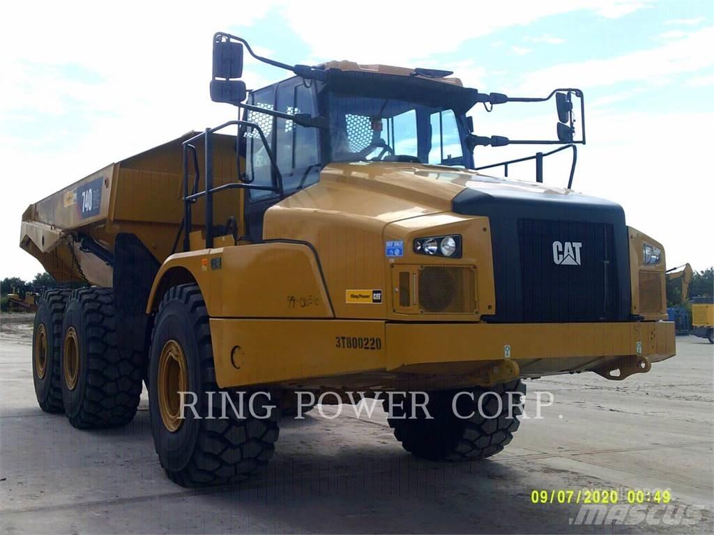 CAT 740GCTG Csuklósdömperek