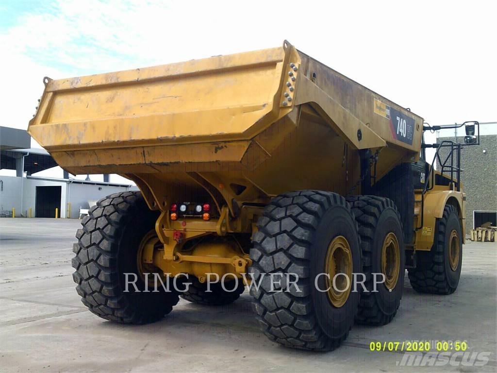 CAT 740GCTG Csuklósdömperek