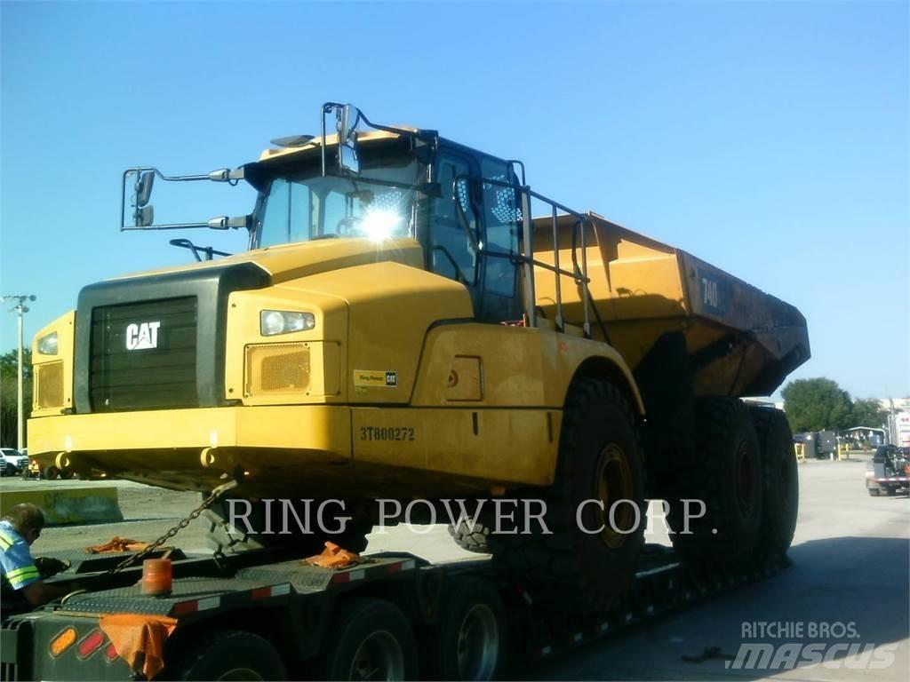 CAT 740GCTG Csuklósdömperek