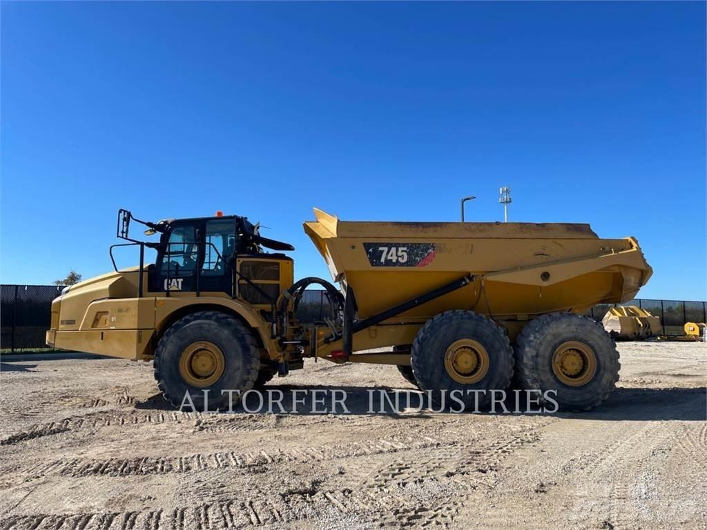 CAT 745 Csuklósdömperek