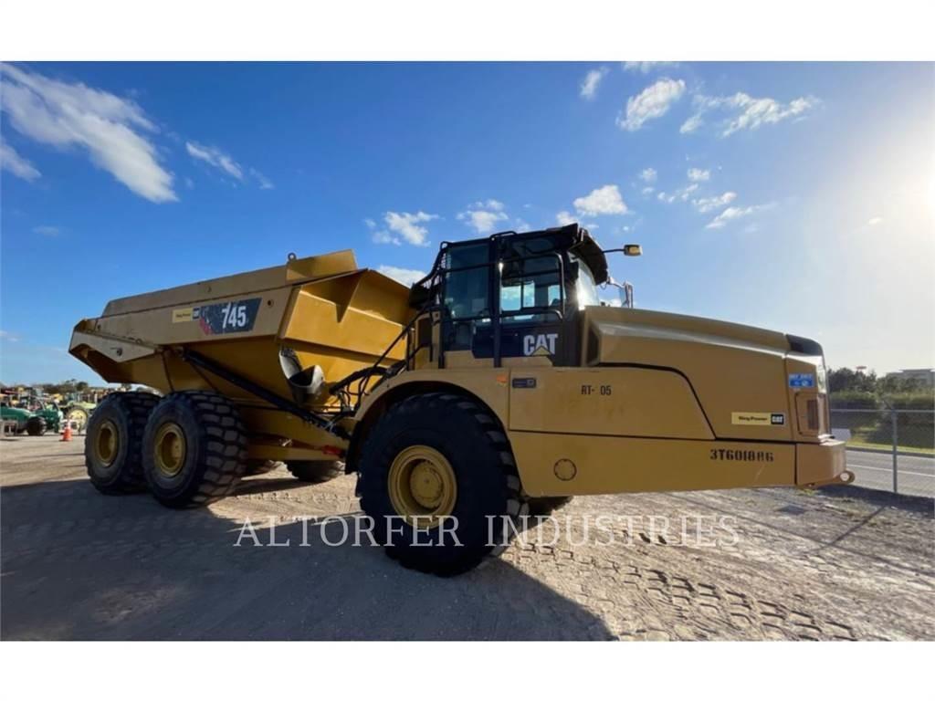 CAT 745 Csuklósdömperek