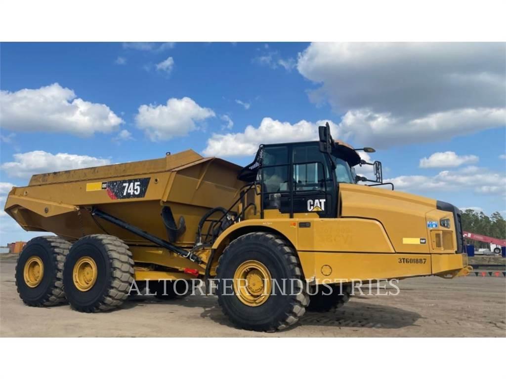 CAT 745 Csuklósdömperek