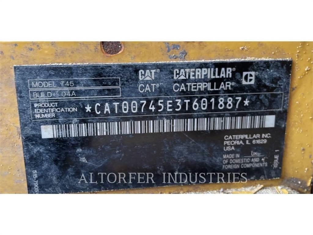 CAT 745 Csuklósdömperek