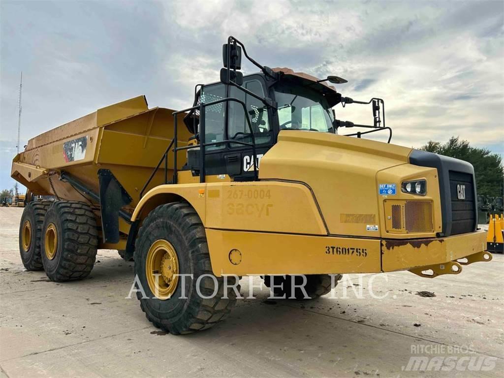 CAT 745 Csuklósdömperek