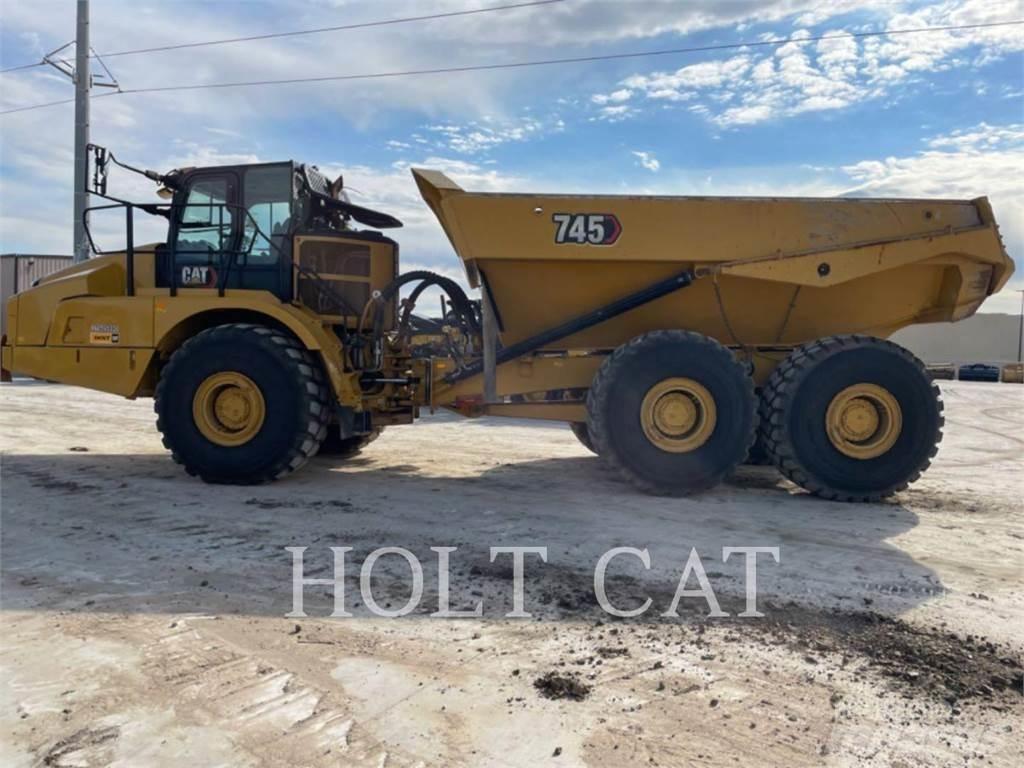 CAT 745 Csuklósdömperek