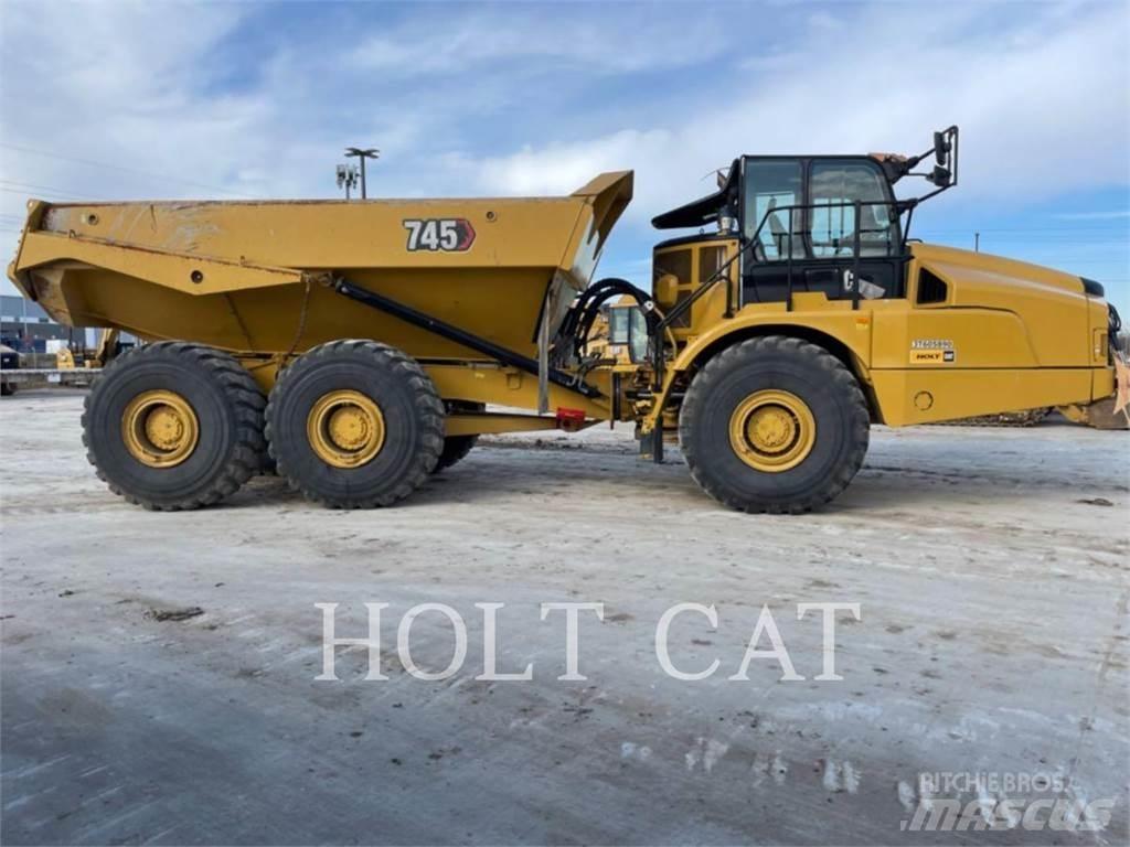 CAT 745 Csuklósdömperek