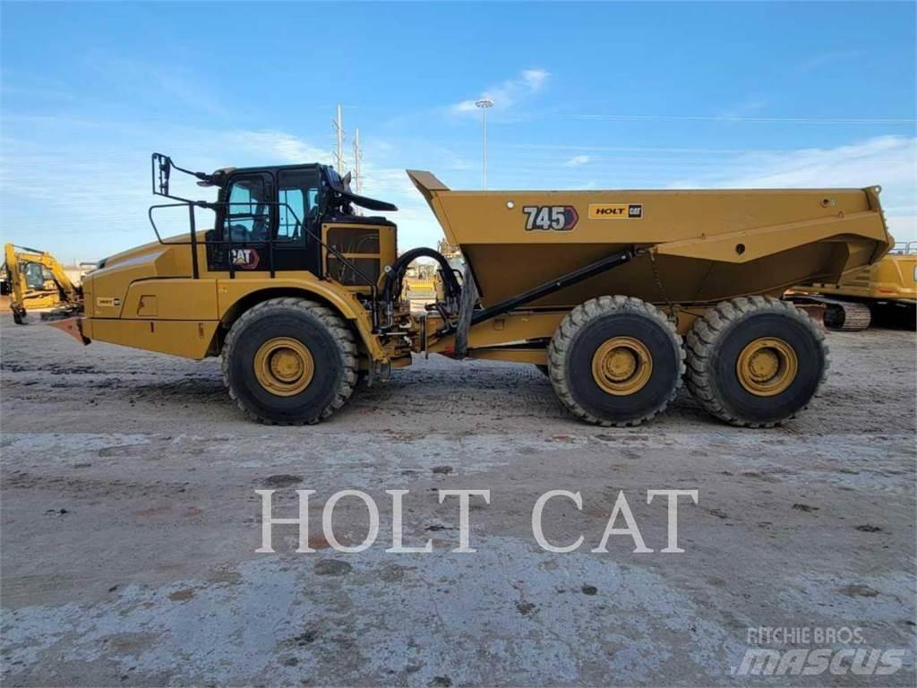 CAT 745 Csuklósdömperek