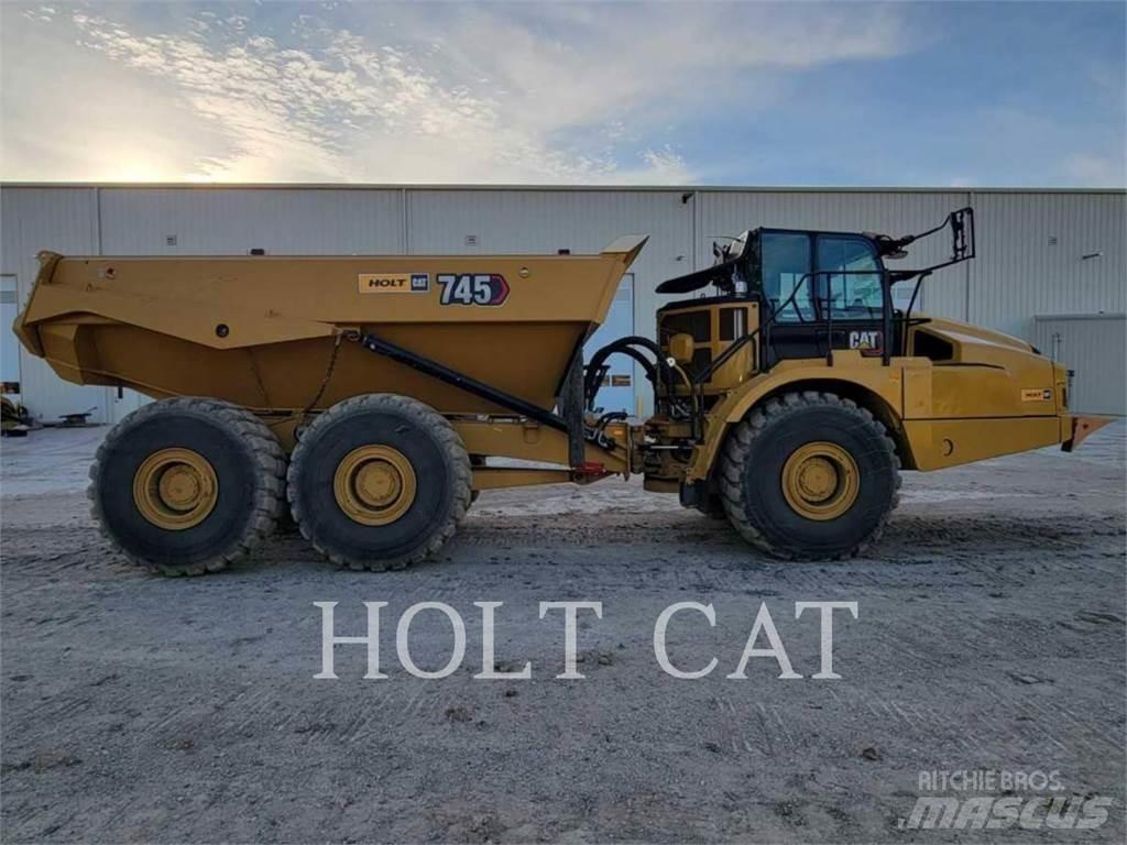 CAT 745 Csuklósdömperek