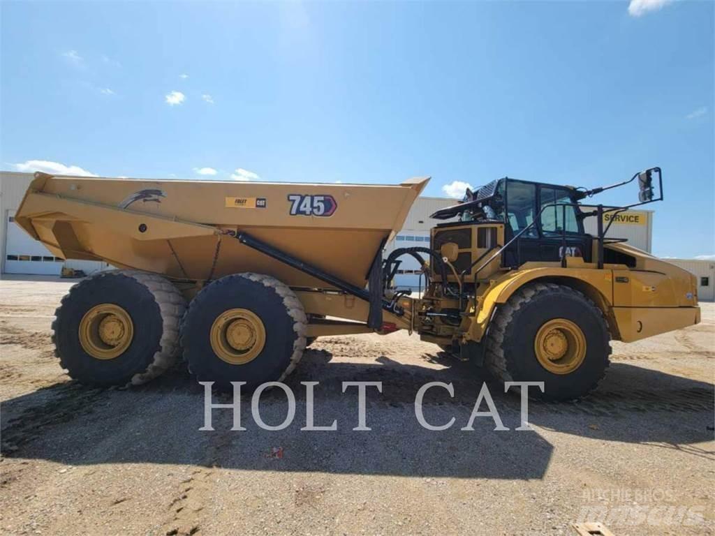 CAT 745 Csuklósdömperek