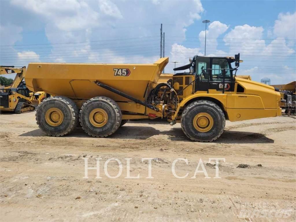 CAT 745 Csuklósdömperek