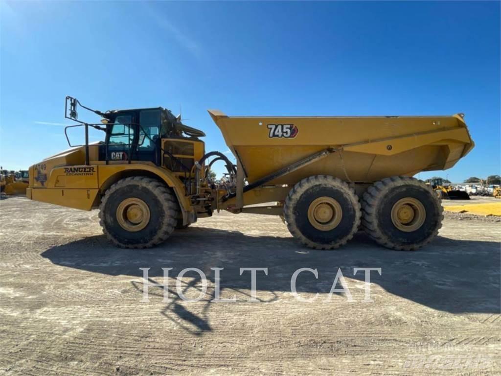 CAT 745 Csuklósdömperek