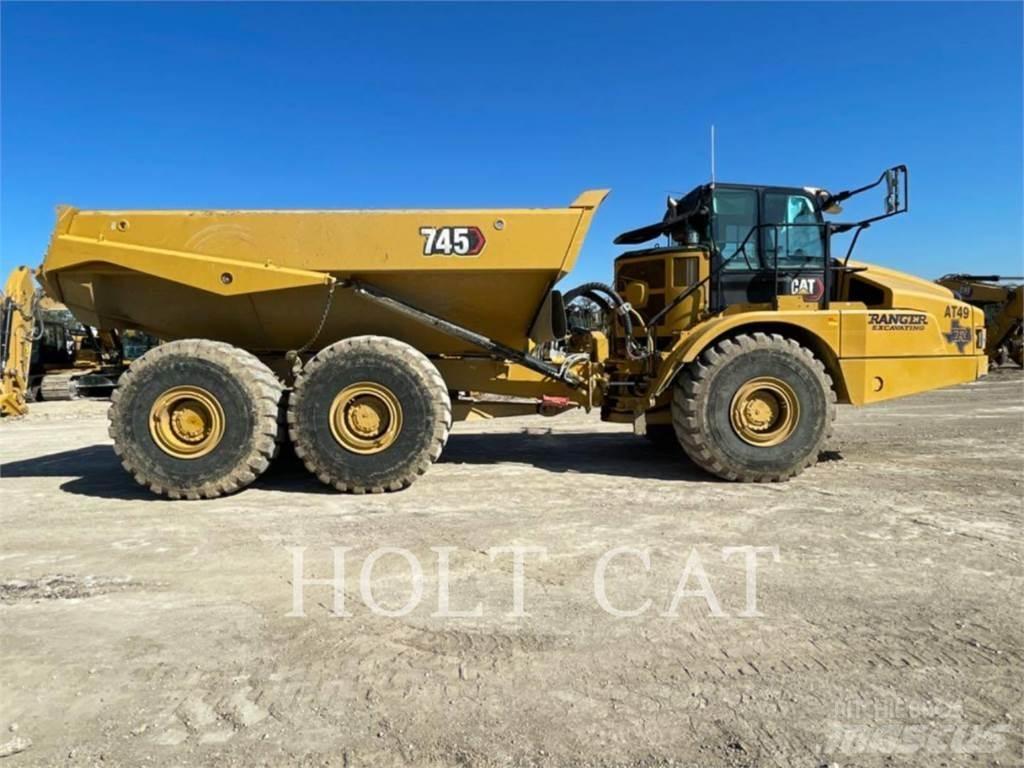 CAT 745 Csuklósdömperek