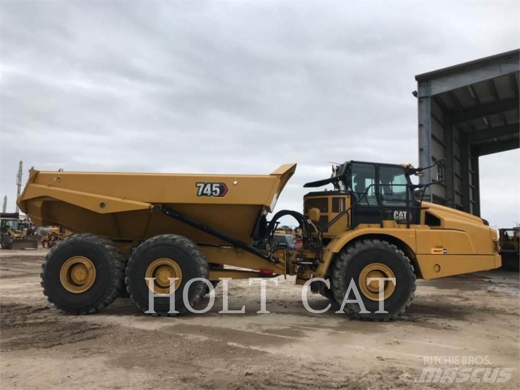 CAT 745 Csuklósdömperek