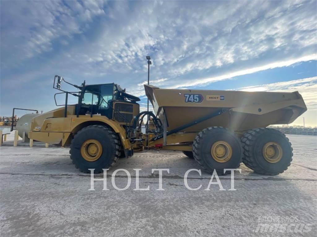 CAT 745 Csuklósdömperek